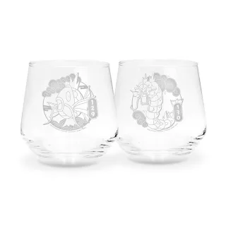 ABYstyle - Pack de 2 Verres - Magicarpe & Léviator - Pokemon