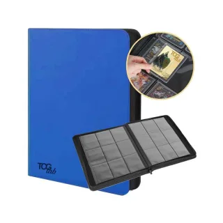 Binder - TCG Lab - Toploader - 9 pochettes - 252 places - Bleu