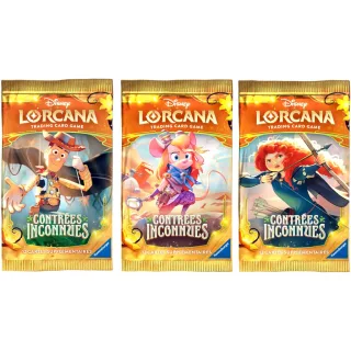 Booster à l'unité Lorcana - Contrées Inconnues
