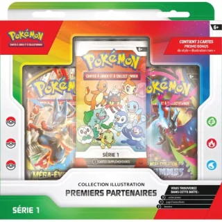 Coffret Collection illustration premiers partenaires - Série 1