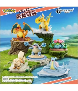 Diorama - Battle Moment Ornaments - Pokemon - Aléatoire