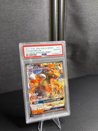 Dracaufeu GX - to have seen the battle rainbow - PSA 10