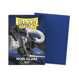 Dragon Shield - Standard Sleeves - non glare blue (100 Sleeves)