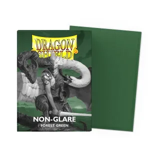 Dragon Shield - Standard Sleeves - non glare green (100 Sleeves)