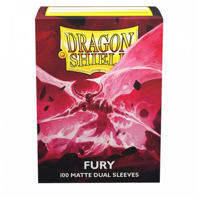 Dragon Shield - Standard Sleeves - Fury "Alaric, Crimson King" (100 Sleeves)