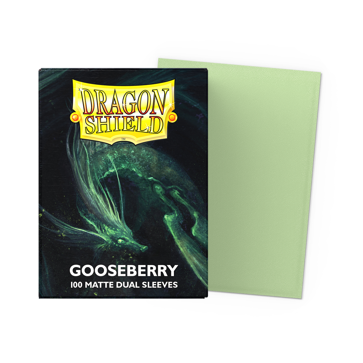 Dragon Shield - Standard Sleeves -Gooseberry