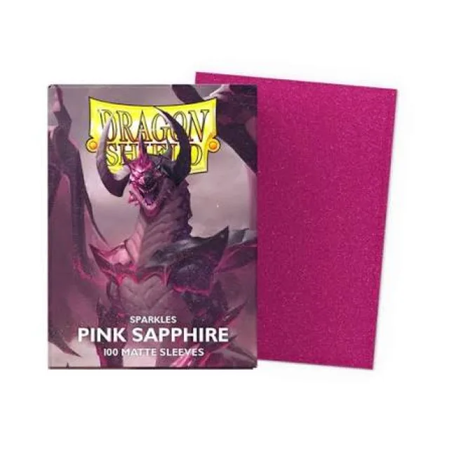 Dragon Shield - Standard Sleeves - Pink Sapphire