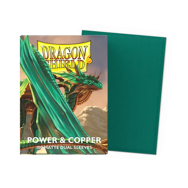 Dragon Shield - Standard Sleeves - Power & Copper