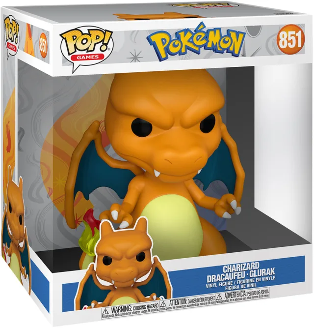 Funko Pop! - Pokémon - Dracaufeu JUMBO