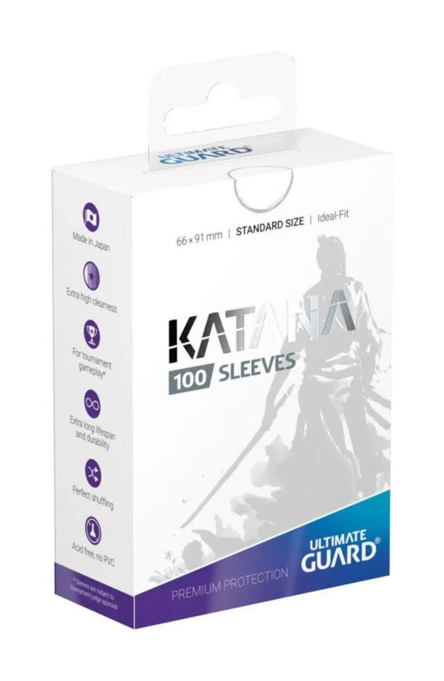 Ultimate Guard - Sleeves - Katana - Blanc - 100 pièces