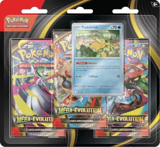 ME01 Méga-Evolution - Tripack Psykokwak FR