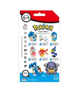 Nanoblock Pokemon Eau au hasard