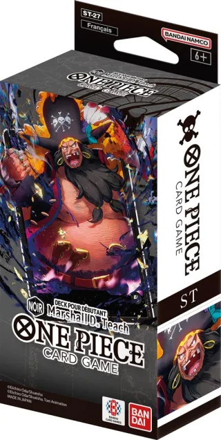 One Piece TCG - Deck pour débutant - Marshall D Teach - FR