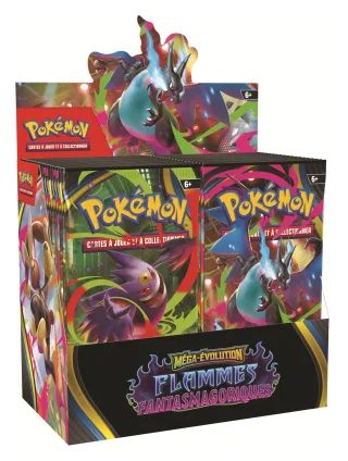 Pokemon - Display Flammes Fantasmagoriques FR