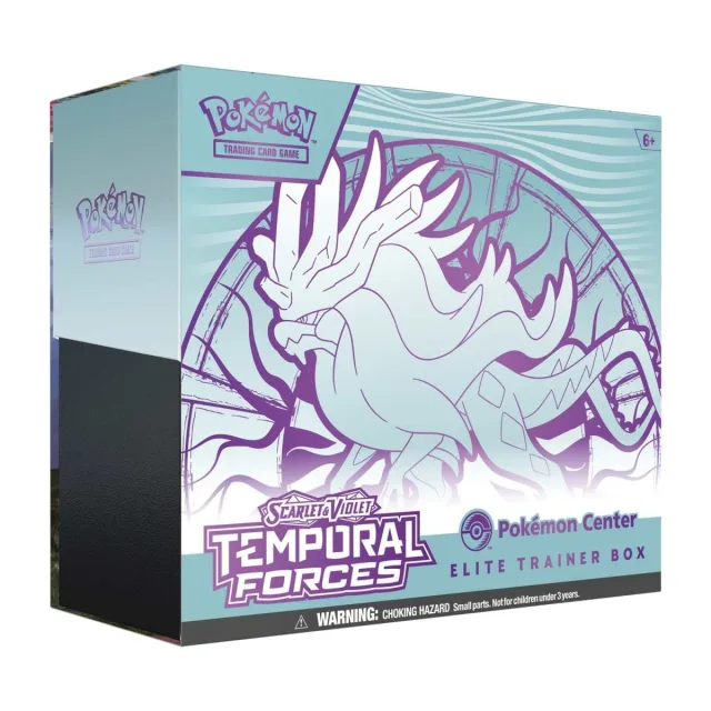 Pokémon - Elite Trainer Box ETB - Pokemon Center - Temporal Forces (Walking-Wake)