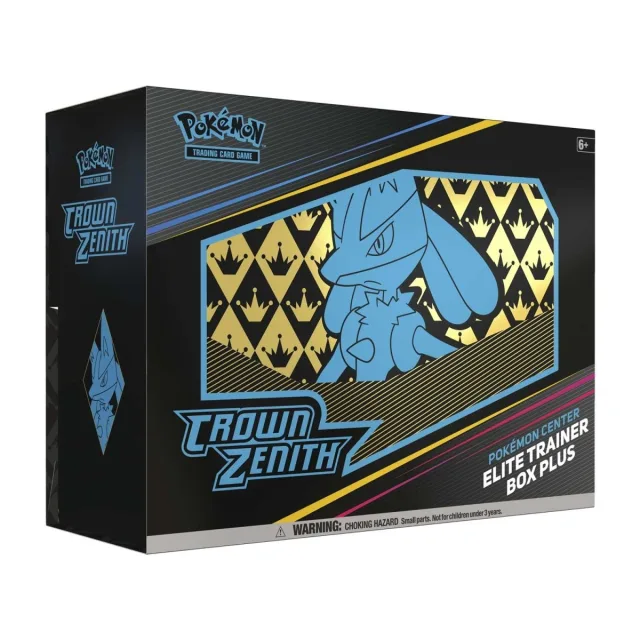 Pokémon - Elite Trainer Box Plus ETB - Pokemon Center - Crown Zenith