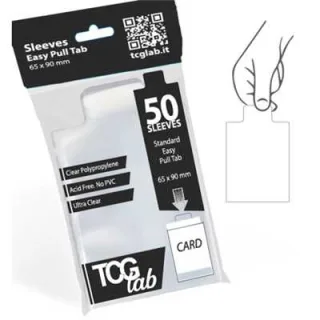 TCG Lab - 50 sleeves pour top loader (pull tab)