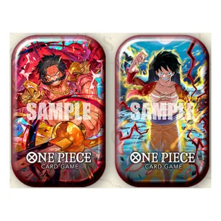 One Piece TCG - Tin pack set Vol.1 anglais (Luffy ou Gol D. Roger)