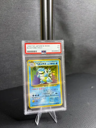 Tortank - Base set japonais - PSA 5